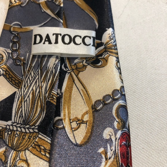 Mens Vintage Neckties 3 Ties Protocol Martino Datocci - Picture 9 of 11